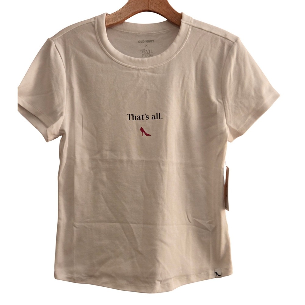 NWT Old Navy x Devil Wears Prada "That's All" T-Shirt, NEW, SOLD OUT! Sz L